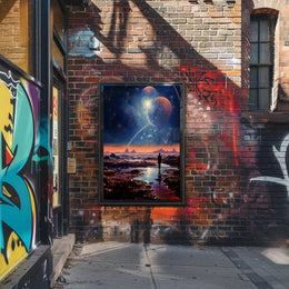 Cosmic Wanderer Poster PosterGoat
