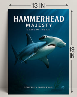 Hammerhead Majesty Poster PosterGoat