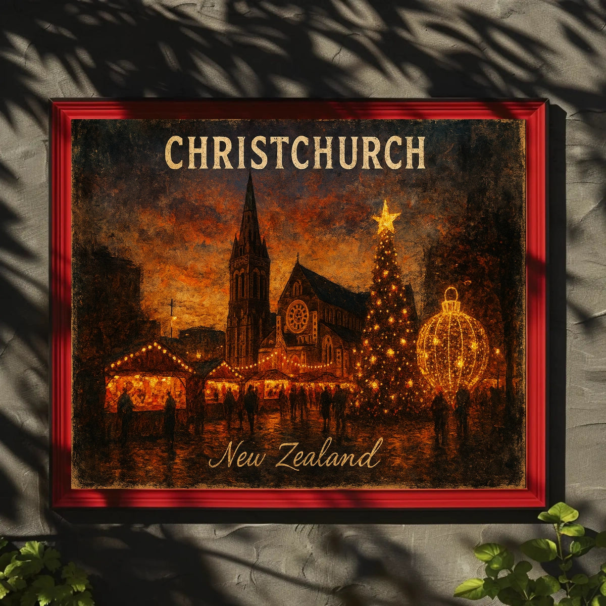 Christmas in Christchurch Poster