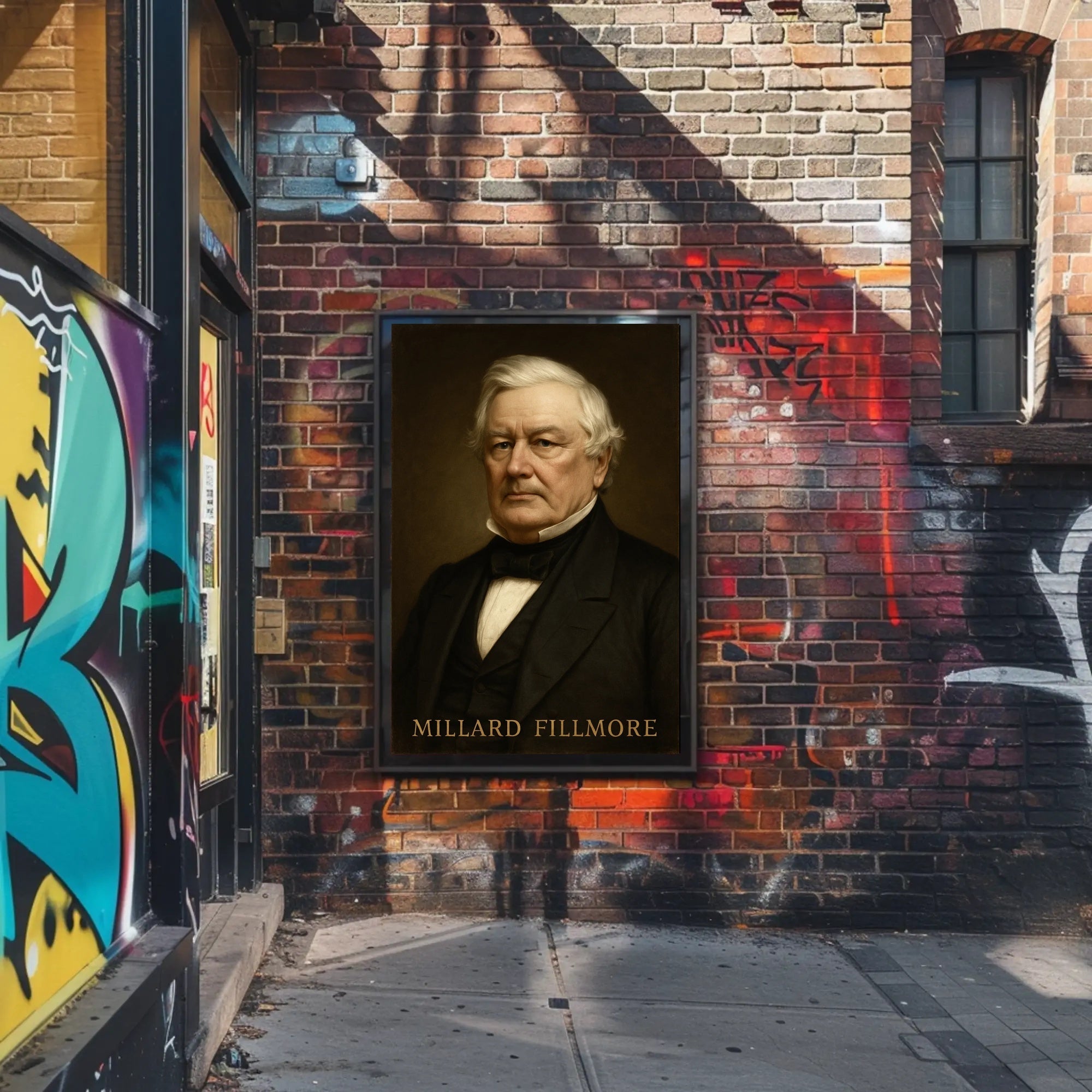 Millard Fillmore Presidential Portrait Poster