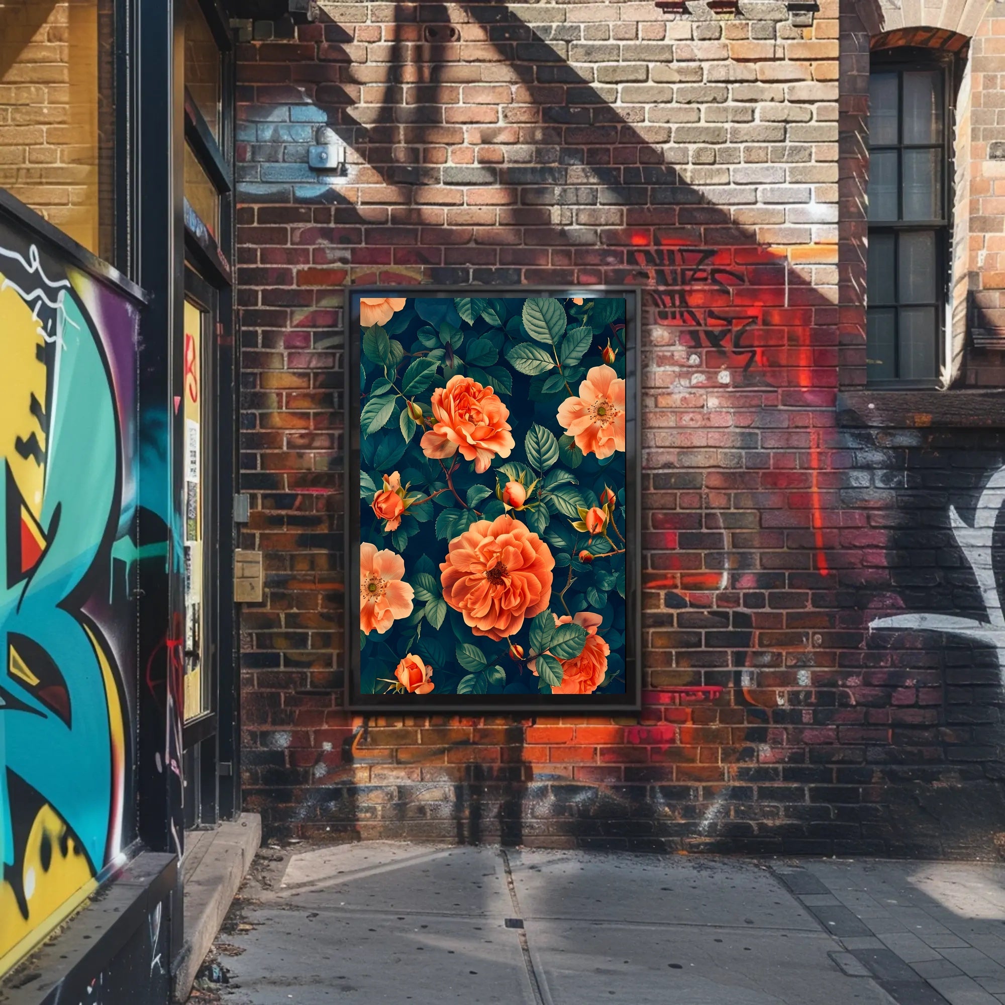 Floral Elegance William Morris Art Poster