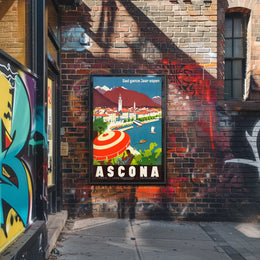 Ascona Travel Poster