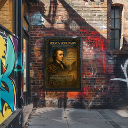 Francis Hopkinson A Legacy of Innovation Poster