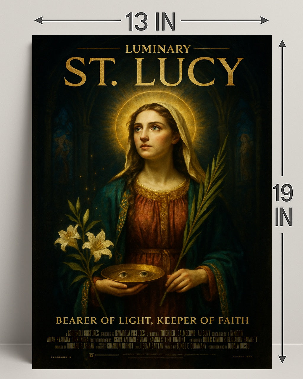 Luminary St. Lucy Poster