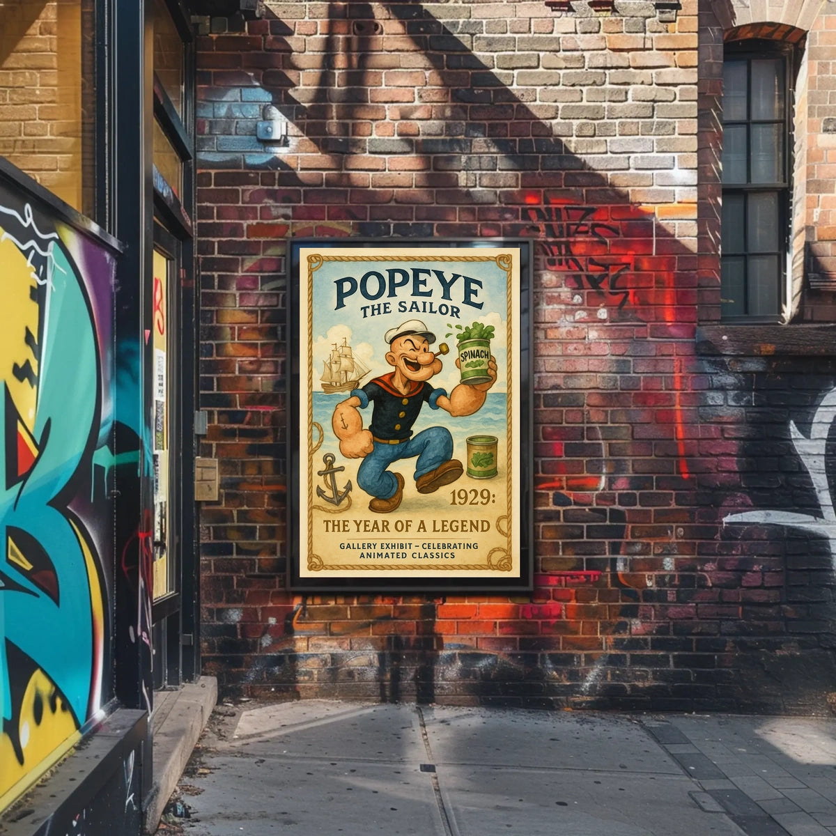 Popeye 1929 Art Poster POP-36