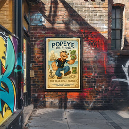 Popeye 1929 Art Poster POP-36
