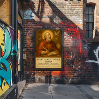 Saint Augustine’s Contemplation: Cultural or Heritage Poster