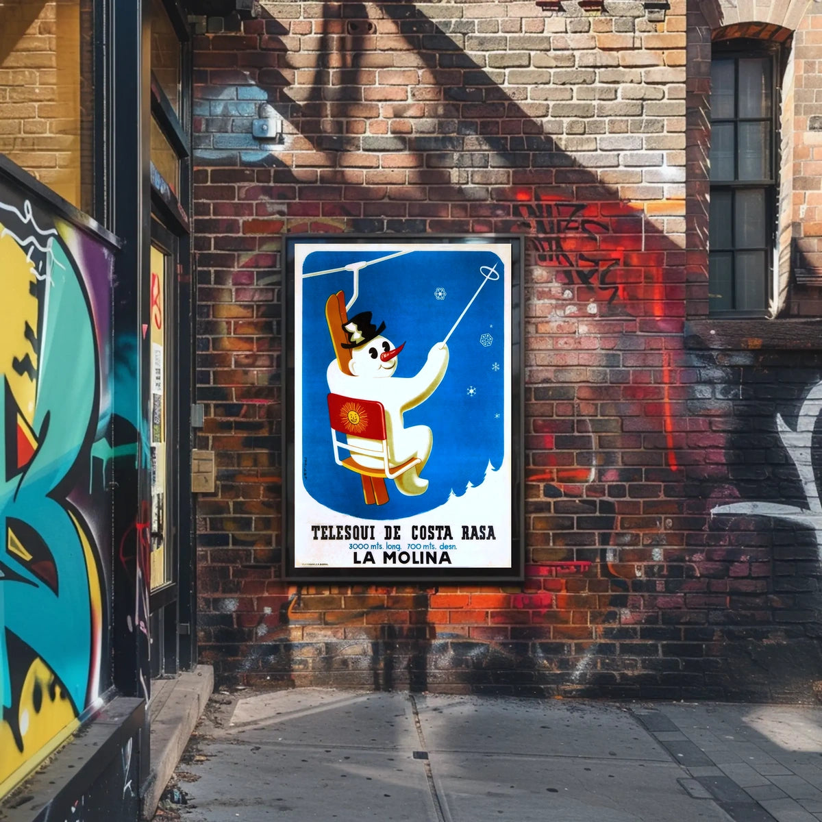 La Molina Ski Resort Poster