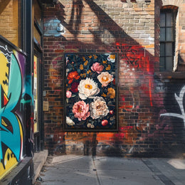 Floral Symphony: Botanical Elegance in Art Poster