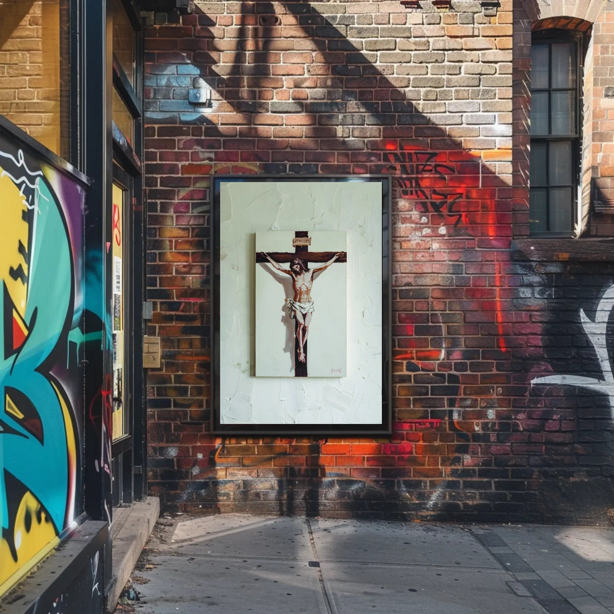 Crucifixion Art Poster