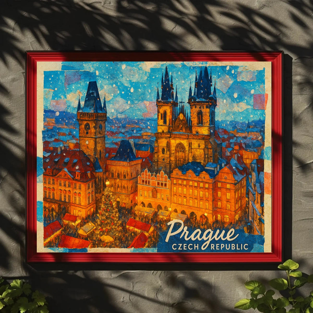Prague Czech Republic Poster