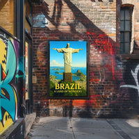 Brazil A Land of Wonders Poster PosterGoat
