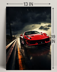 Speed And Storm Poster