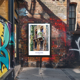 Verona Balcony Poster PosterGoat