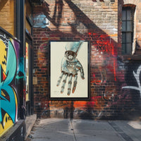 The Futuristic Hand Art Poster for Home Decor and Wall Art Enthusiasts PosterGoat