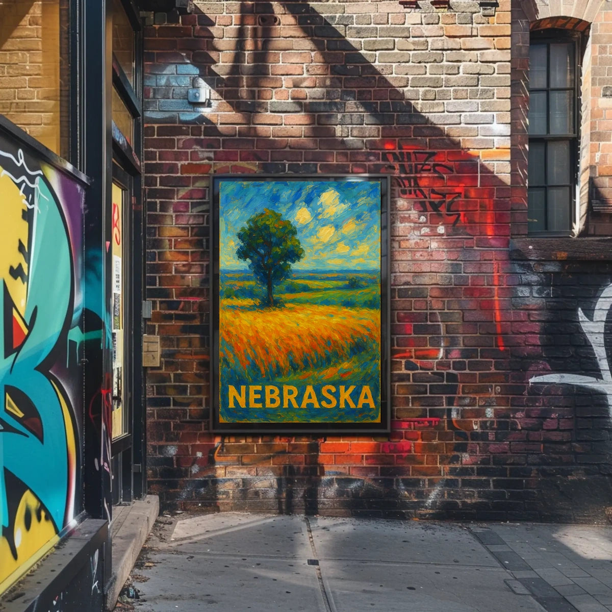Nebraska Landscape Poster