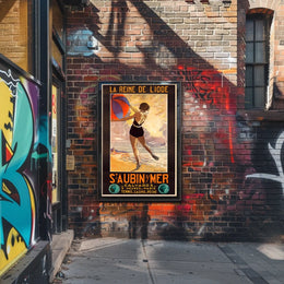 La Reine De LIode St. Aubin-Sur-Mer Poster