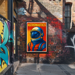 Astronautics Exploration Poster