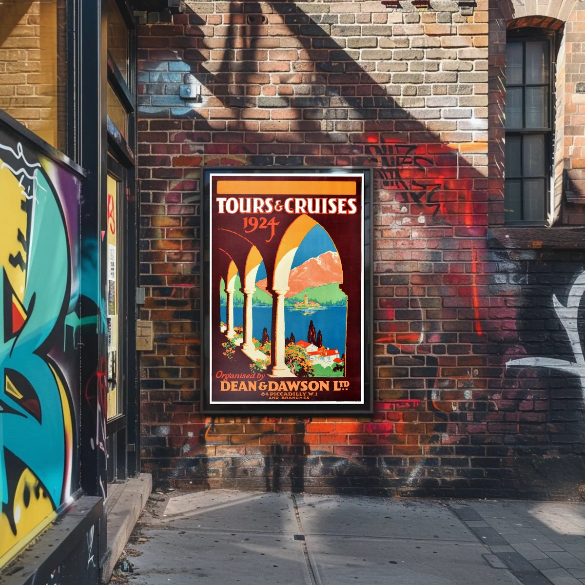Tours Cruises 1924 Poster