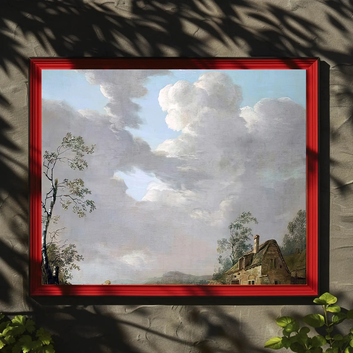 Pastoral Countryside Landscape Art Classic European Poster