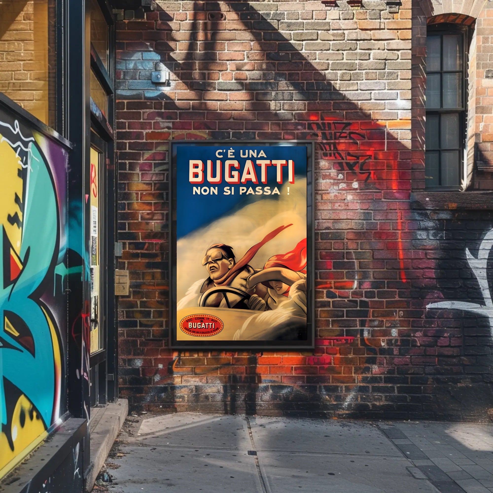 Bugatti Speed and Style Poster