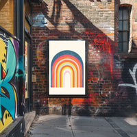 Abstract Artistic Elements Stylized Wall Art Poster