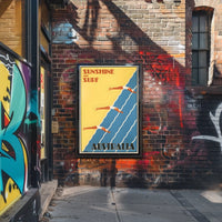 Sunshine And Surf Australia Poster