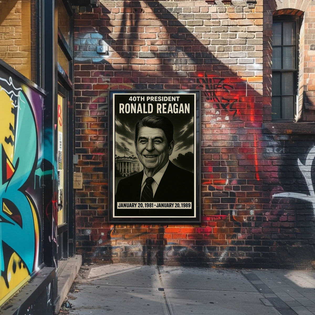 Ronald Reagan 40Th President Poster