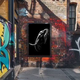 Majestic Elephant Poster