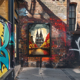 Cologne Cathedral in Germany Poster