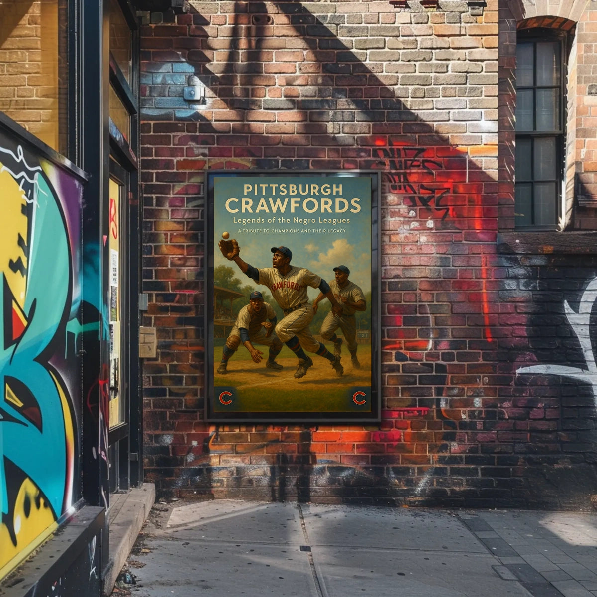 Pittsburgh Crawfords Legends Of The Poster