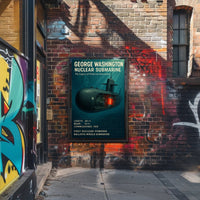 George Washington Nuclear Submarine Poster PosterGoat