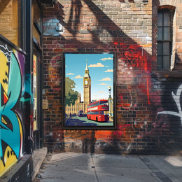 London Landmarks Big Ben And Poster