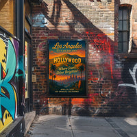 Los Angeles Dreamscape April 2024 Urban or Cityscape Poster