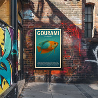 Gourami A Photorealistic Exploration Poster