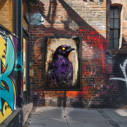 The Enigmatic Raven Poster