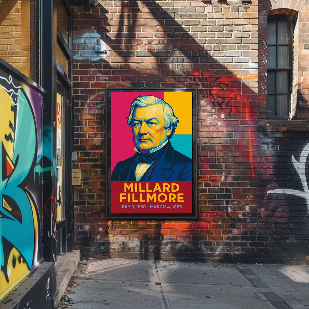 Millard Fillmore 13Th President Poster