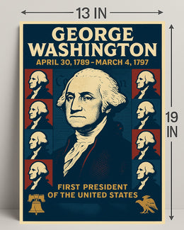 George Washington 1st President Poster PosterGoat