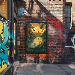 Tropical Serenity Poster