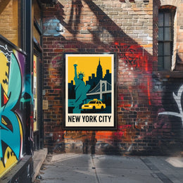 Iconic New York City Poster Sparks Conversation Travelers