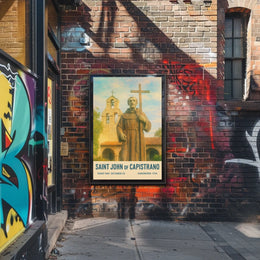 Saint John Of Capistrano Poster