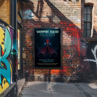 Vampire Squid Deep Sea Marvel Poster