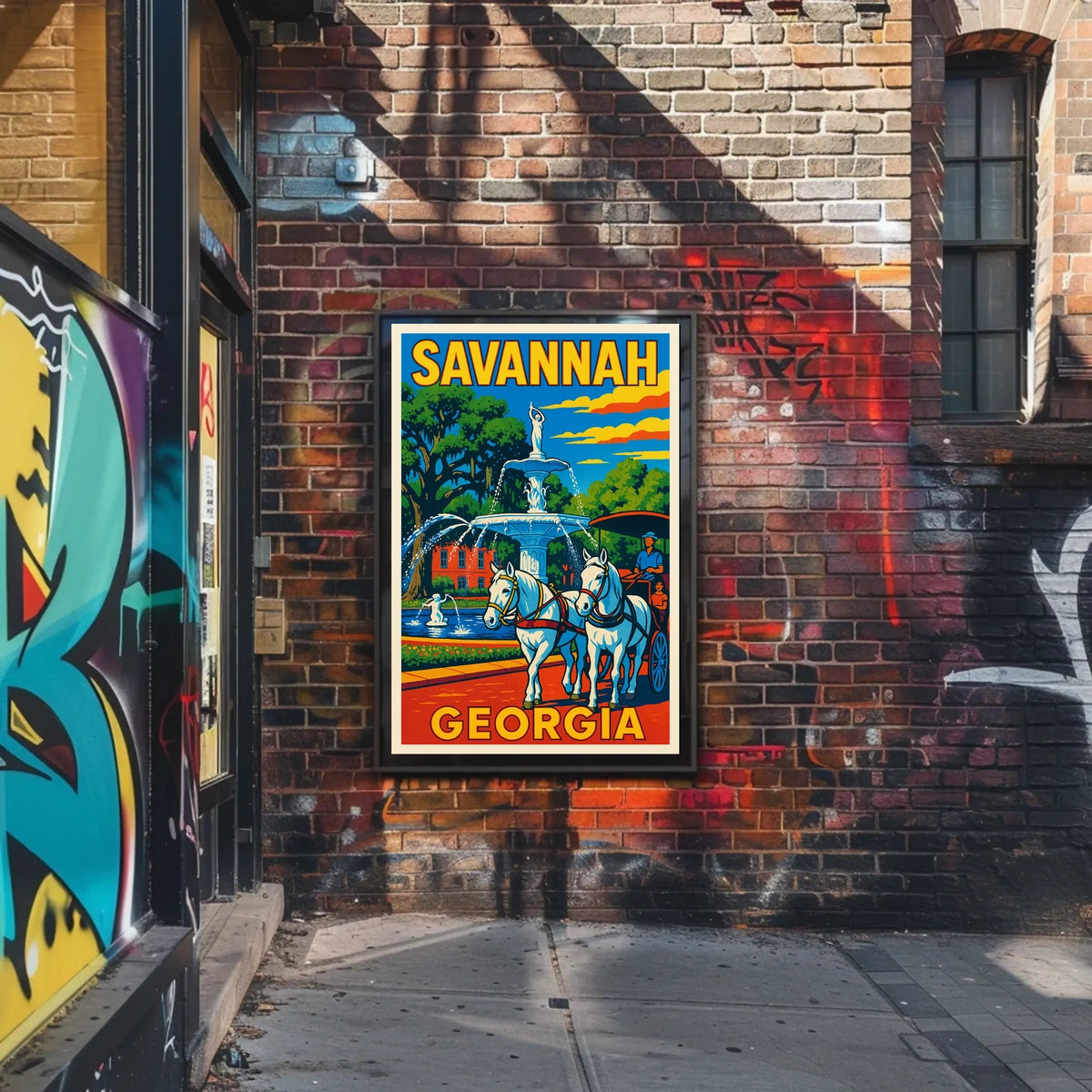 Savannah, Georgia Poster