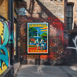 Savannah, Georgia Poster