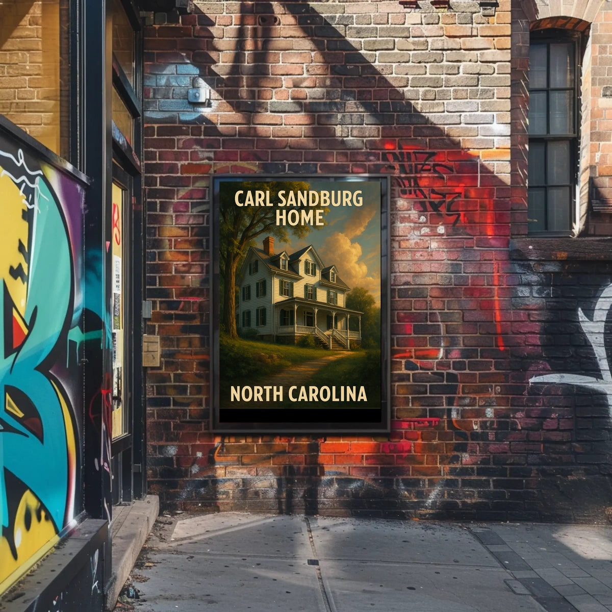 Carl Sandburg Home Poster