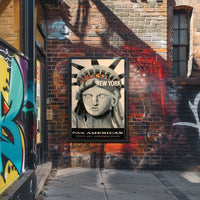 New York Adventure Pan American Poster Vintage Wall Art