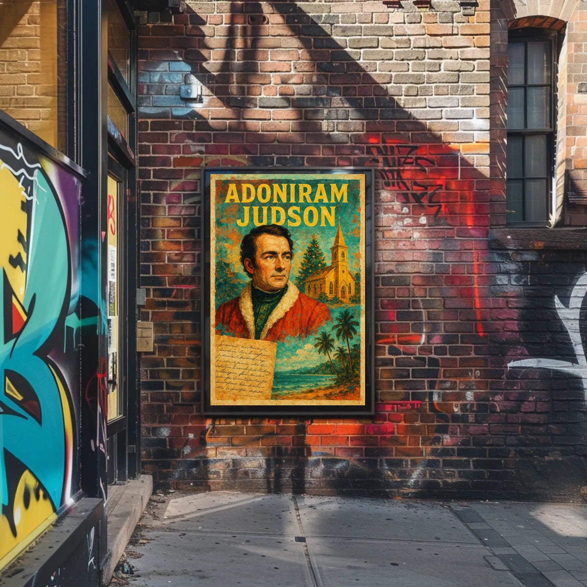 Adoniram Judson Faithful Legacy Historical or Presidential Poster