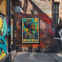 Vibrant Nigeria Poster