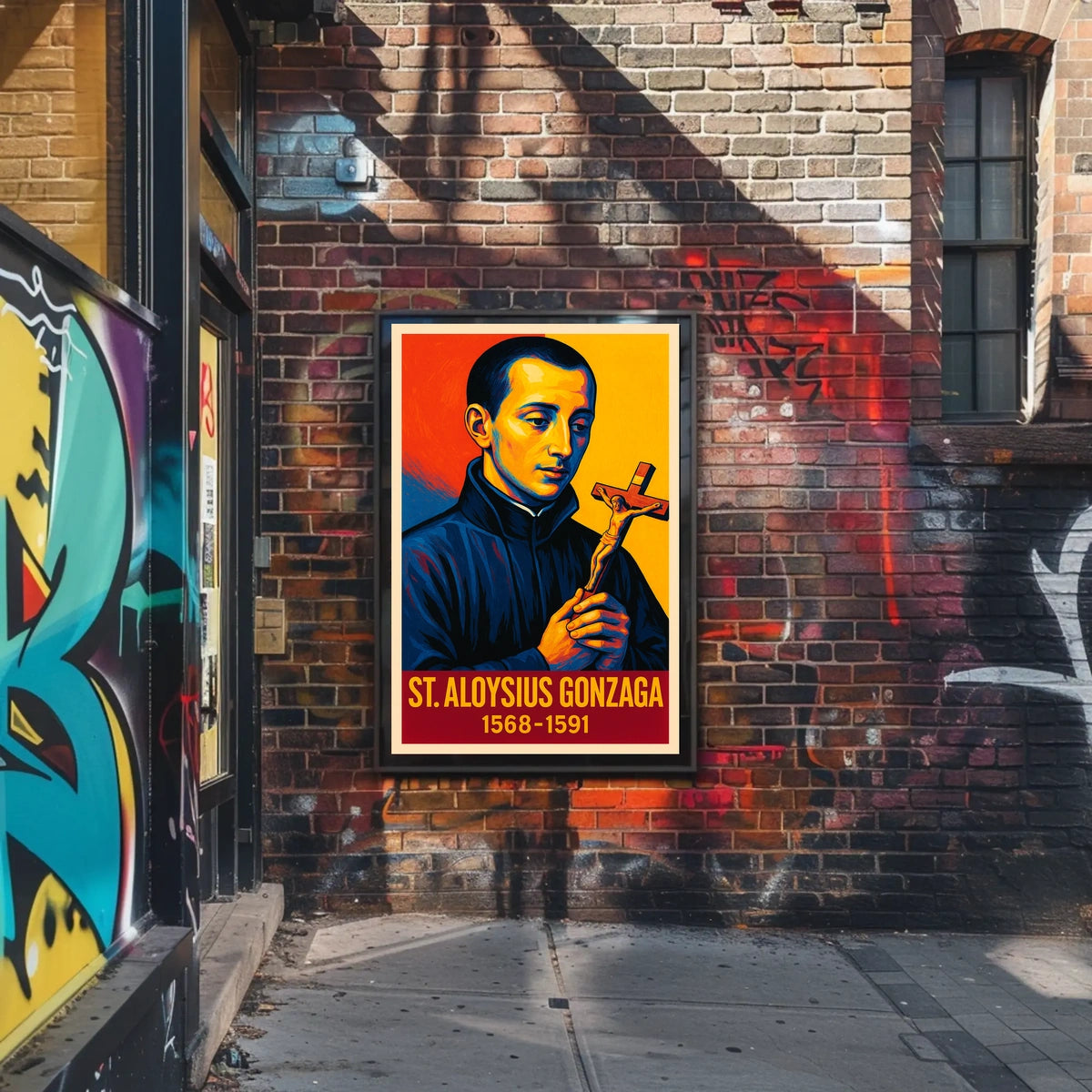 St. Aloysius Gonzaga Poster