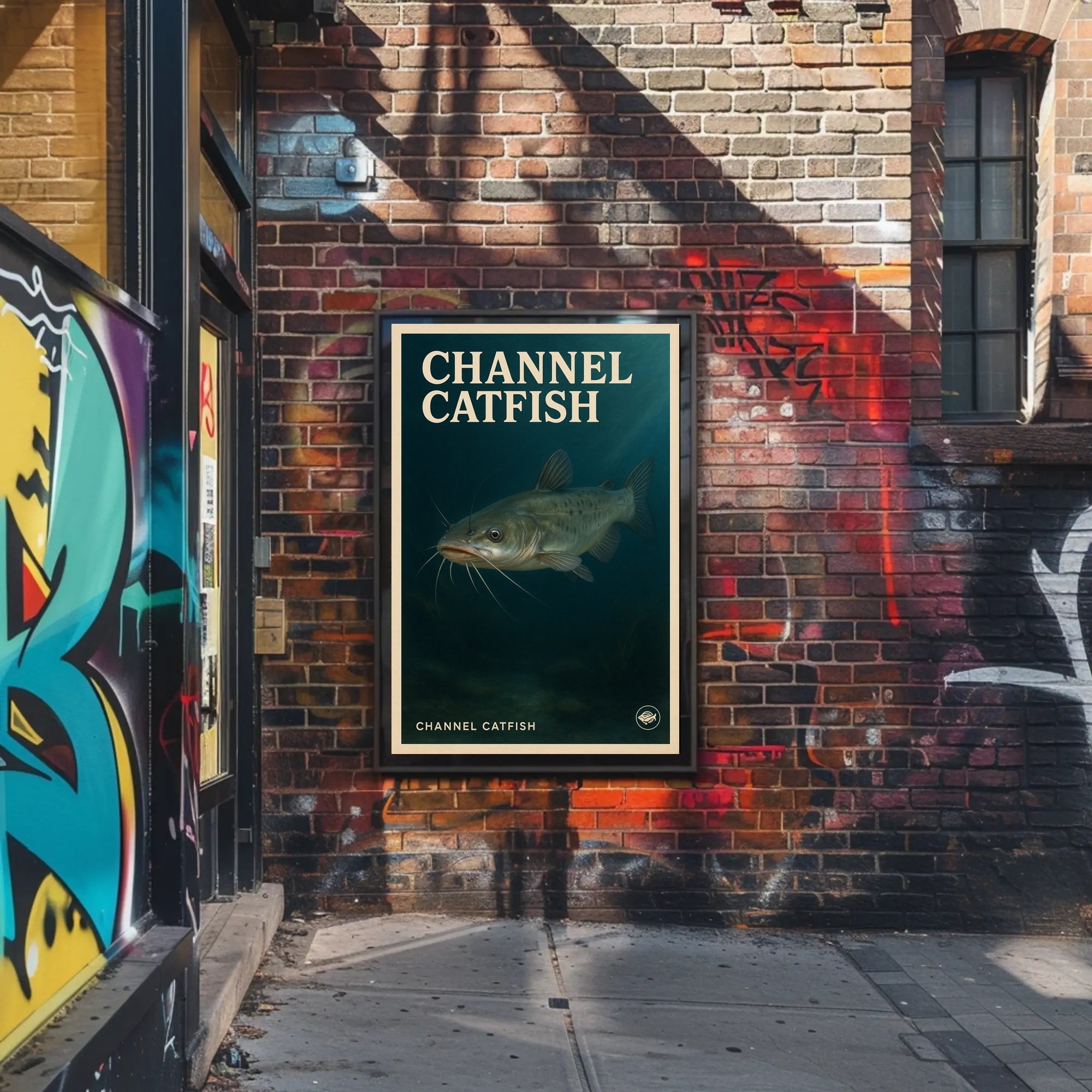 Channel Catfish Poster PosterGoat